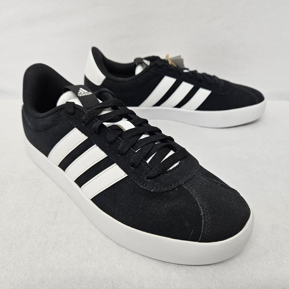 Adidas VL Court 3.0 Skateboarding Shoes ID6278 Black White Men's Size 8